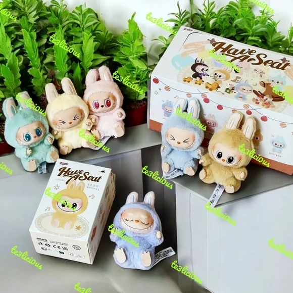 POPMART LABUBU HAVE A SEAT VINYL PLUSH PENDANT *SEALED* - Picture 5 of 5